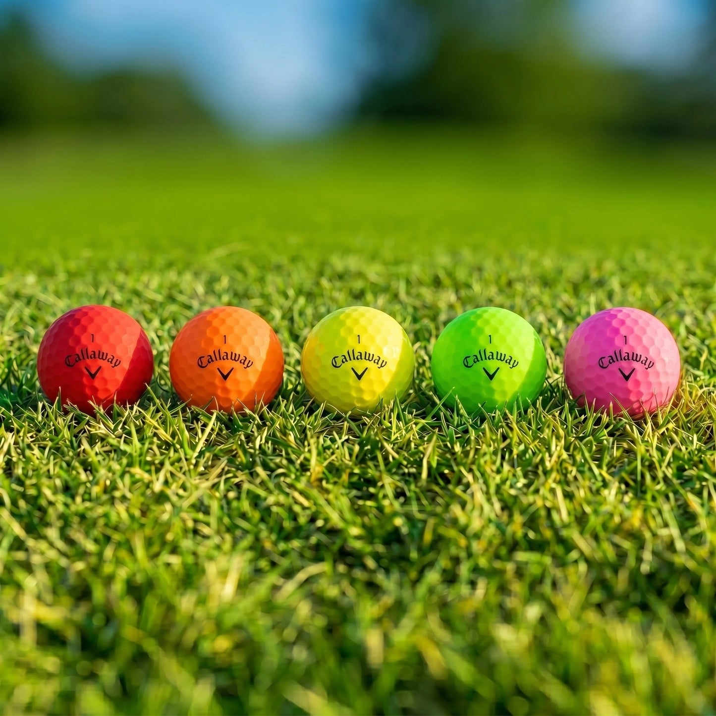 Callaway SuperSoft Mix Recycled Golf Balls – Single Ball – AAA Grade