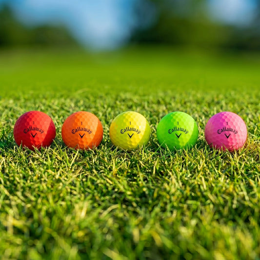 Callaway SuperSoft Mix Recycled Golf Balls – Single Ball – AAA Grade