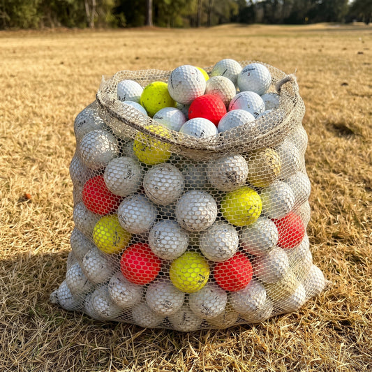 Paddock Hit-Away Practice Recycled Golf Balls - 100 Pack